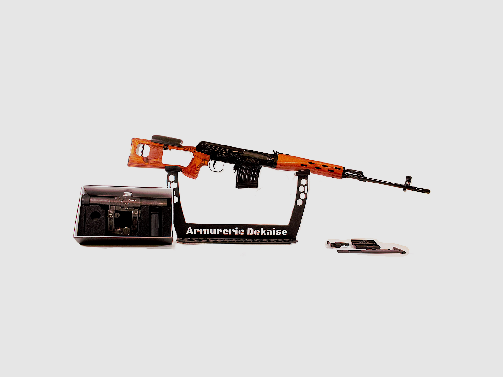 sdm dragunov 7.62x54r + posp 1-4 militärisch