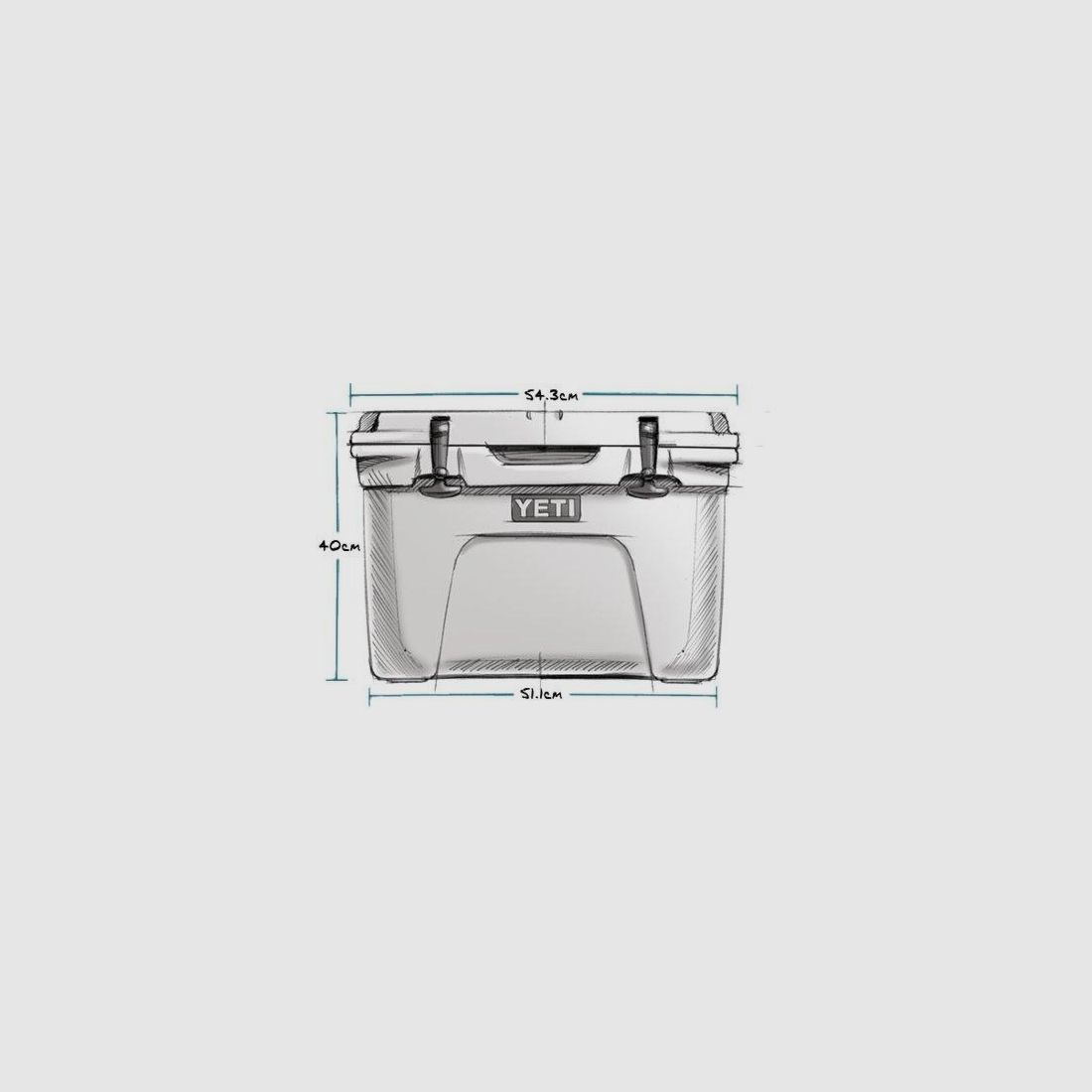 YETI® Kühlbox Tundra 35 - Charcoal, Bild 6 von 7