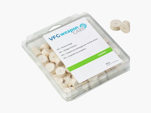 VFG 332050 cal. 12 mm Pulitore per fucili Comfort 100 pezzi