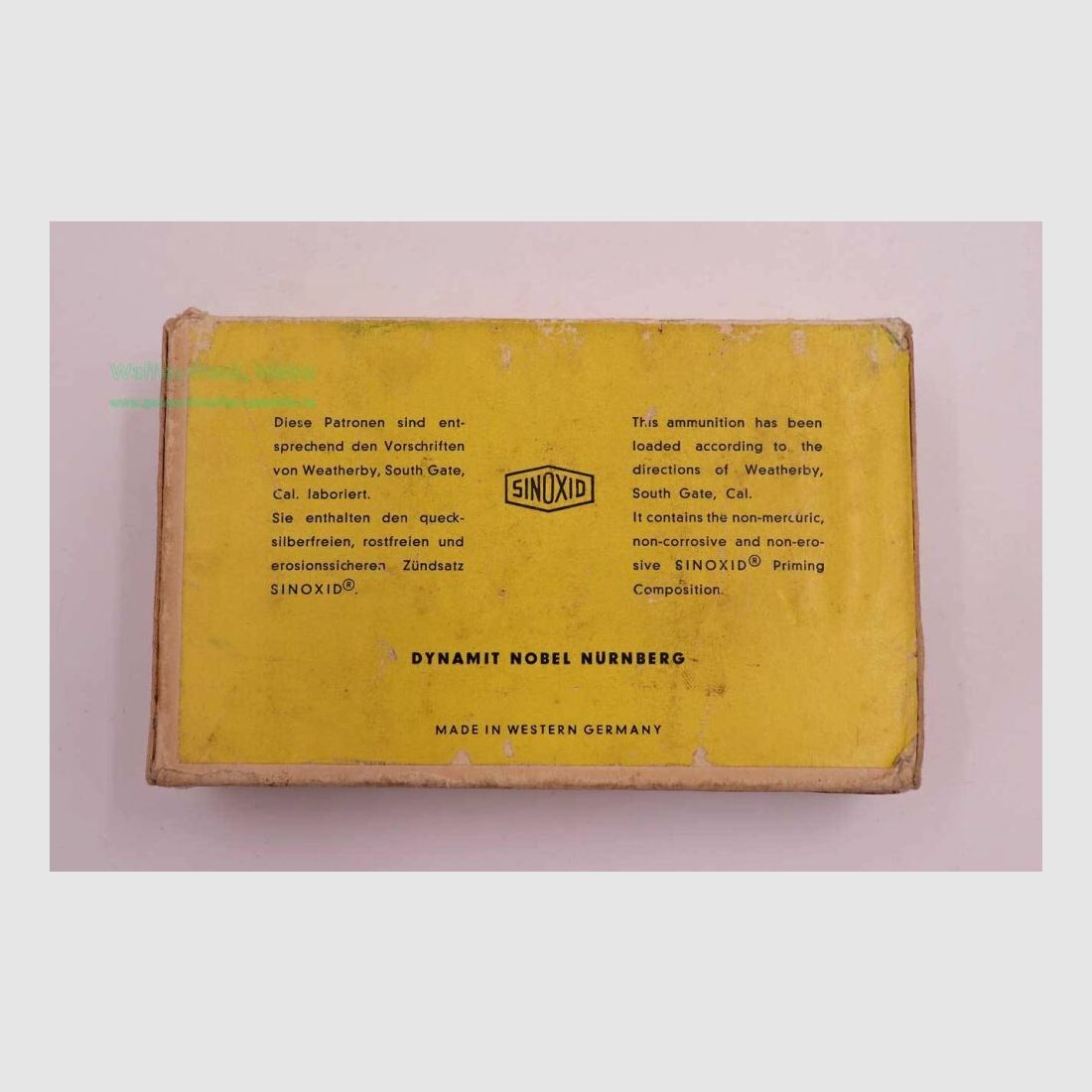 Cartouches de fusil Dynamit Nobel 7mm Weatherby Magnum, image 2 sur 2