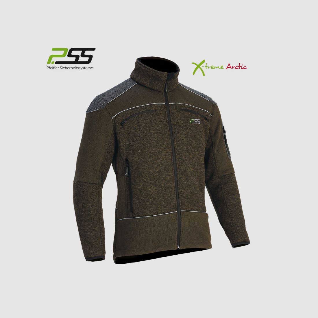 PSS X-TREME ARCTIC CHAQUETA DE FORRO POLAR VERDE/MELANGE, imagen 1 de 3
