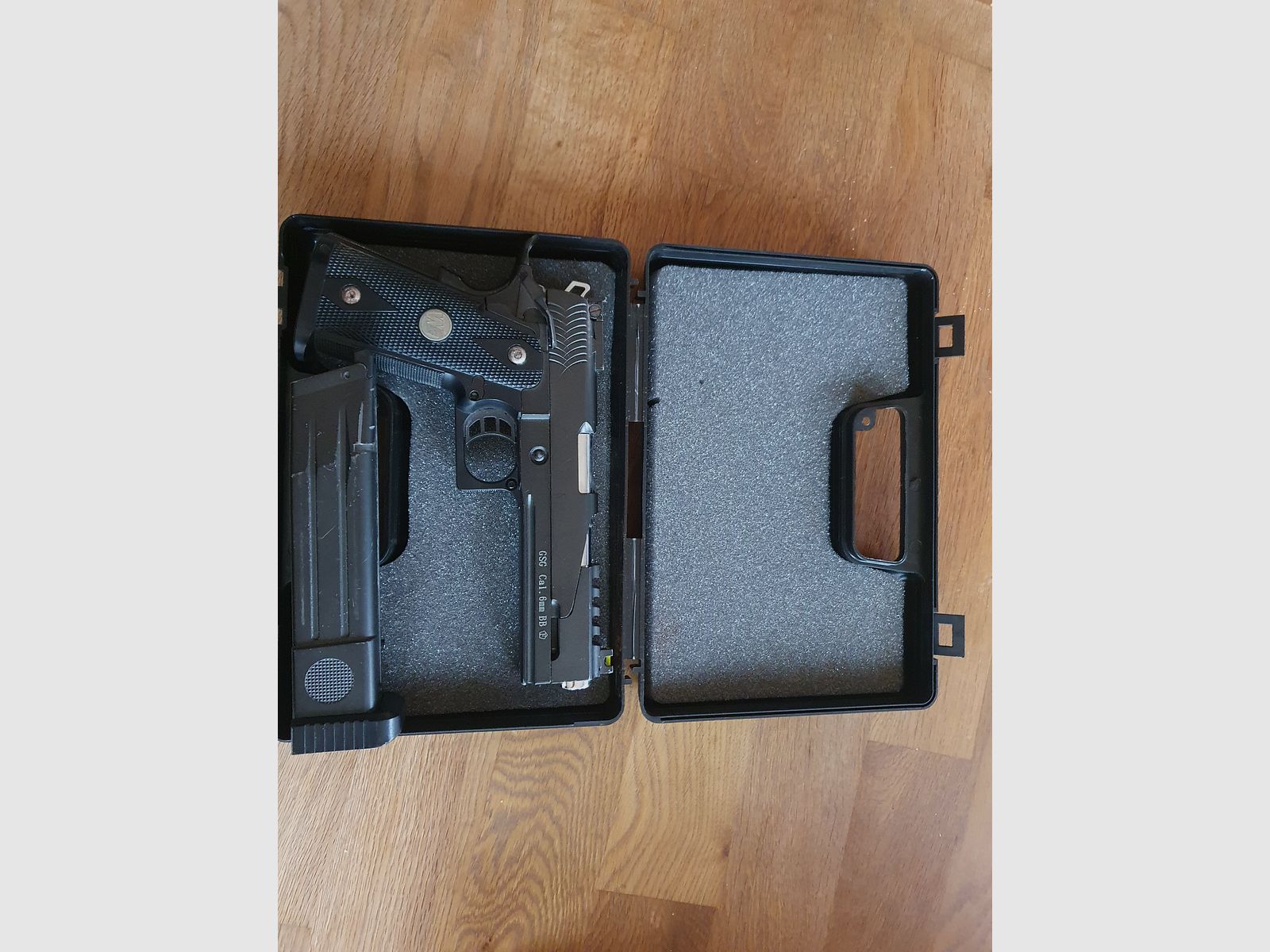 Co2 Softair von Wei-ETech Model Hi-Capa 5.1 Type-B Dragon Vollmetall GBB 6mm  schwarz