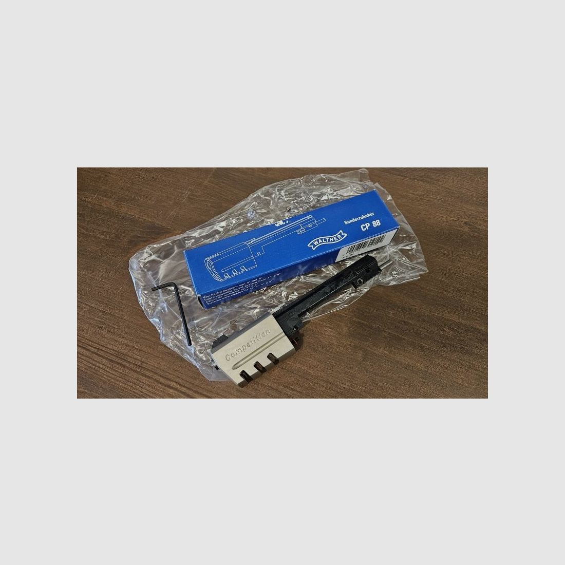 Walther CP 88 Wechsellaufsystem Competition von 4" auf 6