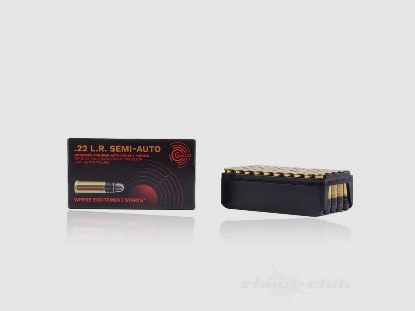 Geco Semi-Auto LRN 40grs 50St .22lr, image 2 of 3
