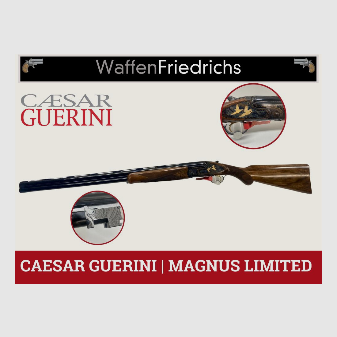 Caesar Guerini MAGNUS LIMITED - BDF Bockdoppelflinte - Waffen Friedrichs