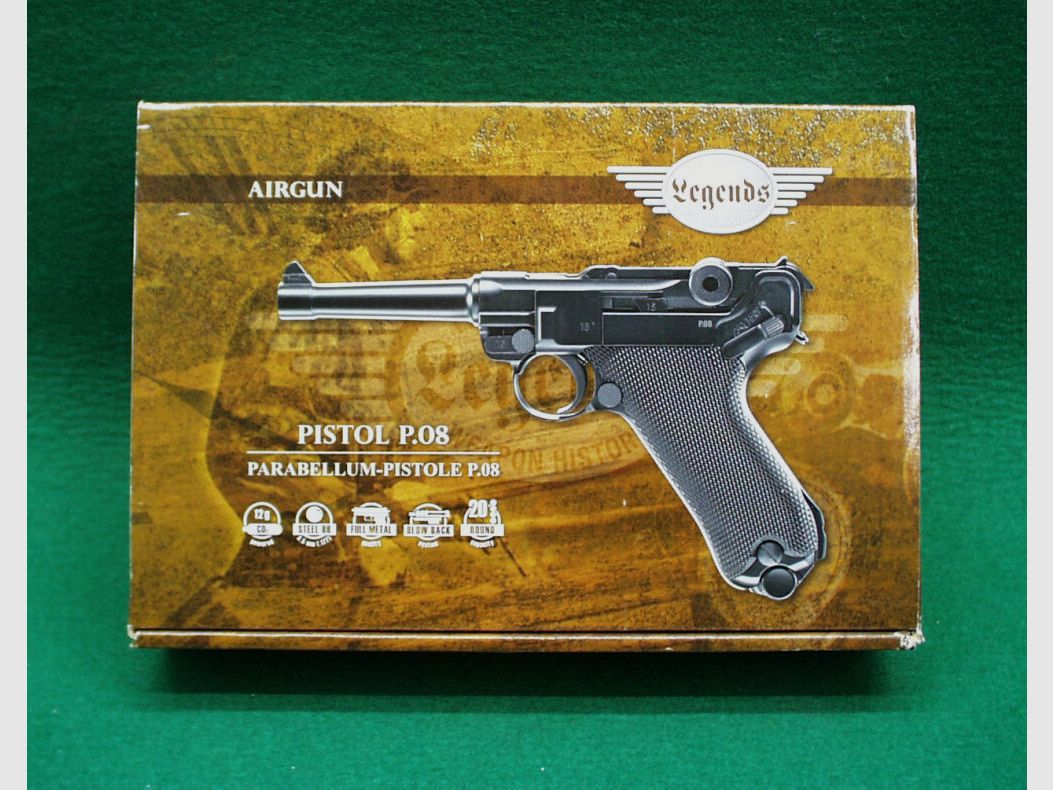 Umarex Legends P08 CO2 Pistol