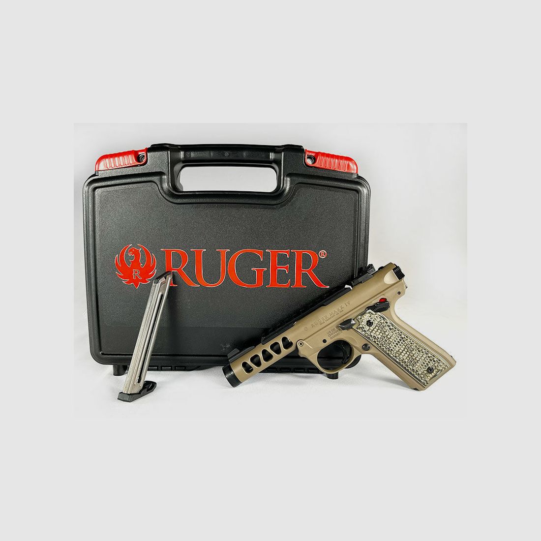 RUGER Mark IV 22/45 Lite FDE 4.4"