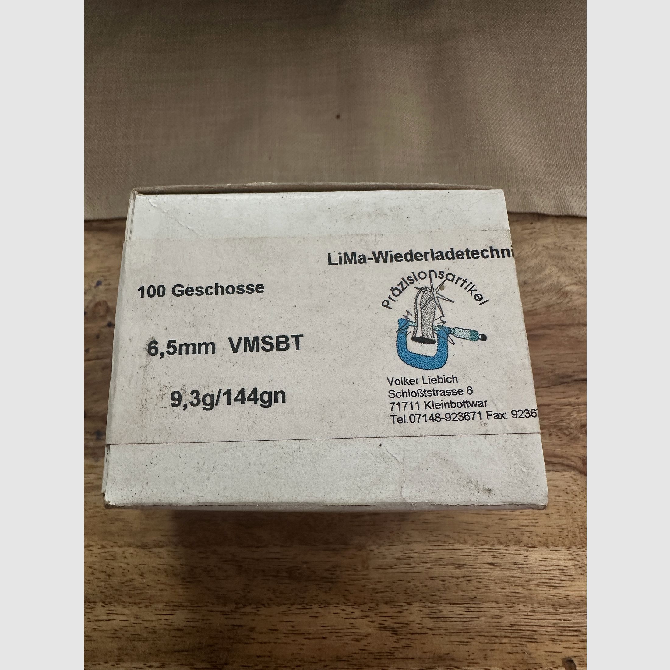 Geschosse 6,5mm 100Stück