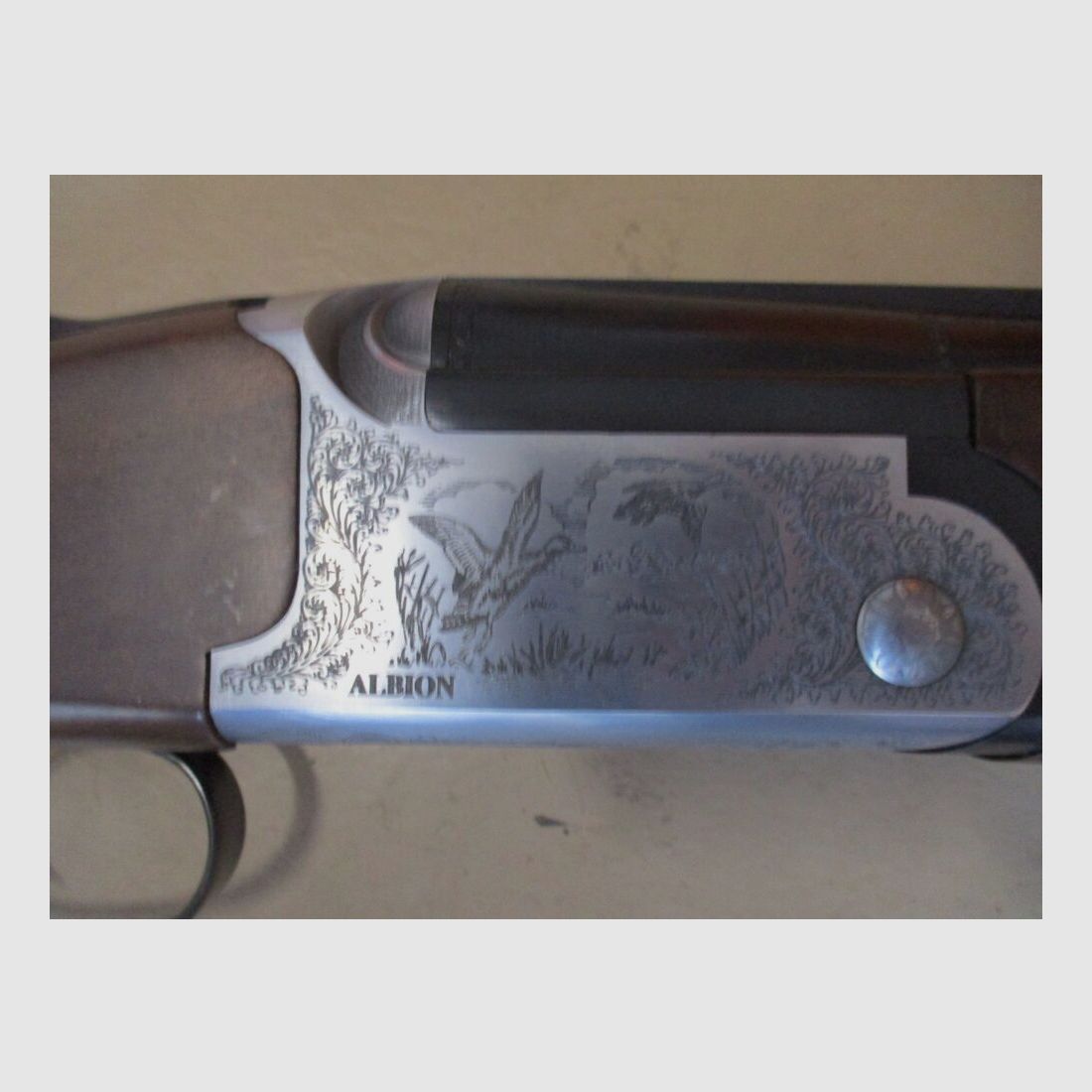Fusil superposé Rizzini Albion 12/76 inutilisé dans la boîte Albion