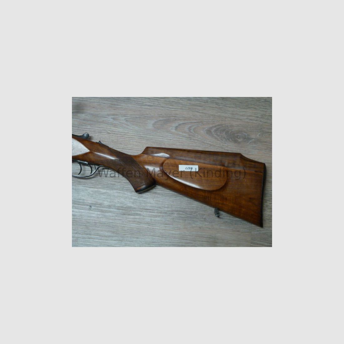 Pieper-Habicht double-barrel shotgun