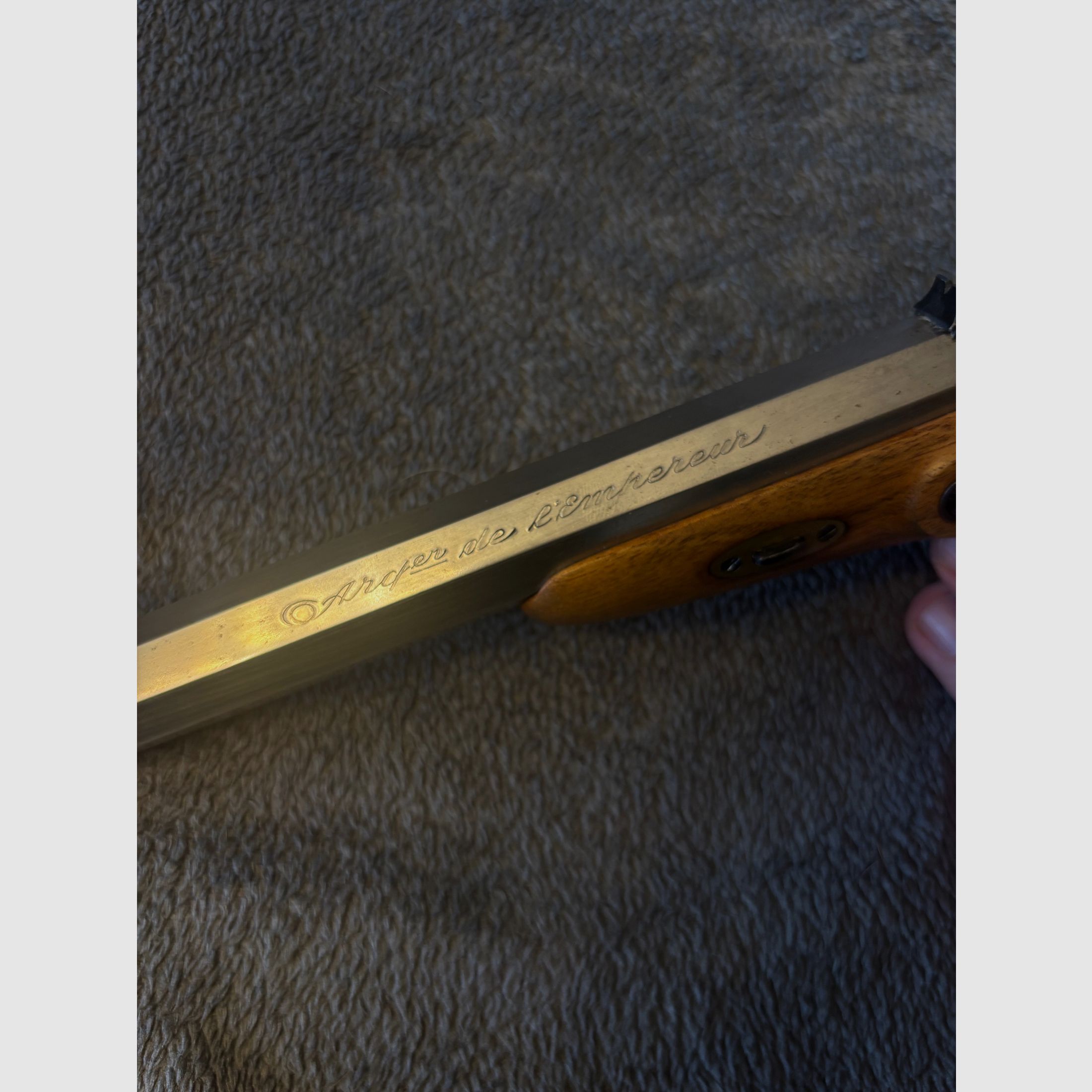 Voorlader Pistool Bondini Le Page in Parijs Kal. 45 Gebruikte wapen