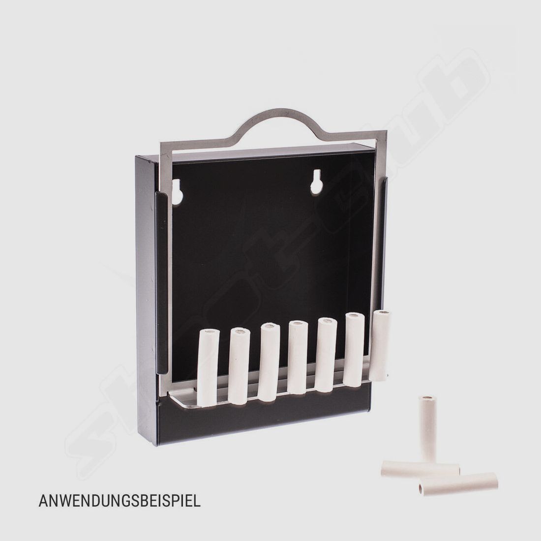 xxx trampa para balas para dianas de 14x14 cm + tubo de sonido