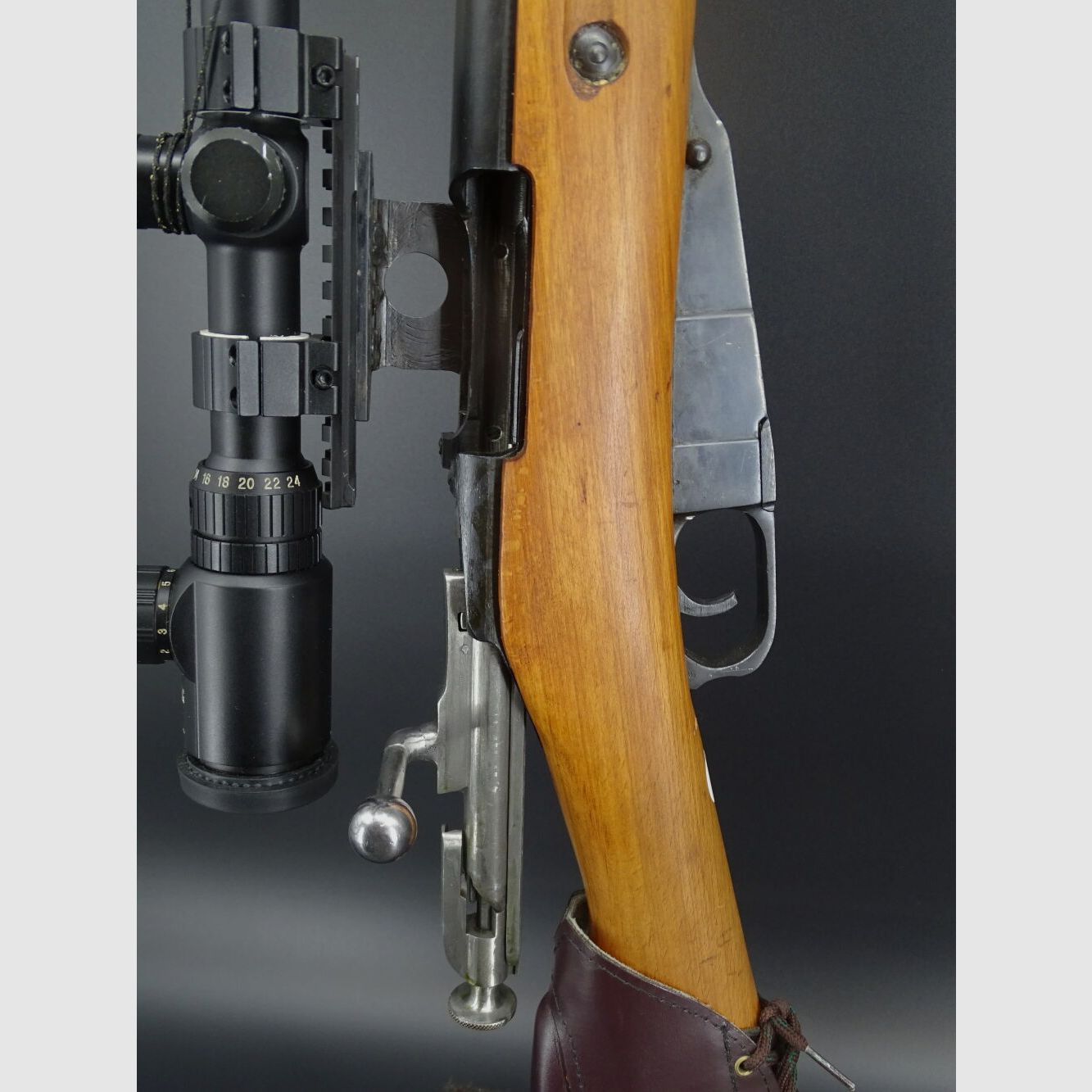Ischewsk Mosin Nagant 1891/30 Bj 1942 with ZF 6-24x56 Mod 1891/30