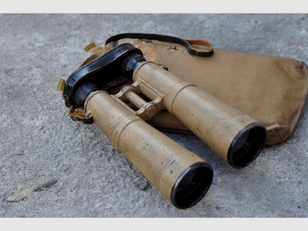 Original Dienstglas Afrika Korps 10x50 aus Wk2