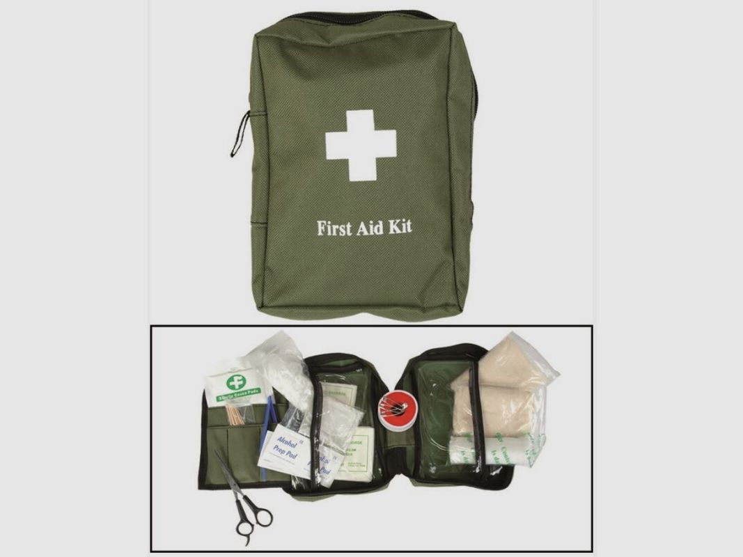 First Aid Kit LGE Olive