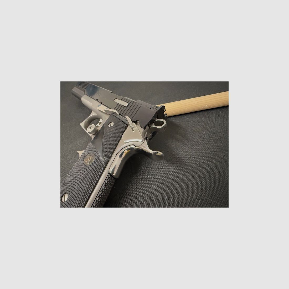 Peters Stahl Sportpistole 6" Kaliber 9mm Luger Para