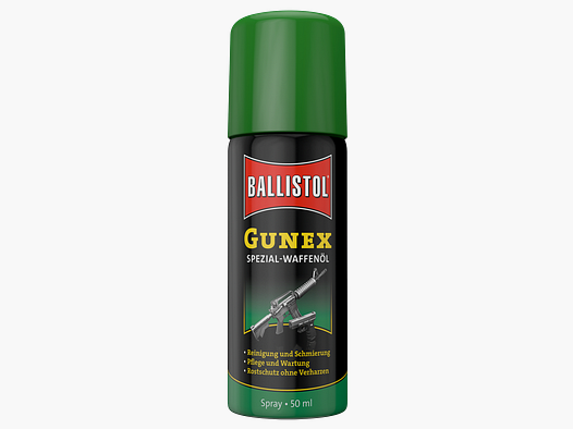 Ballistol Gunex Spezial-Waffenöl Spray, 50ml