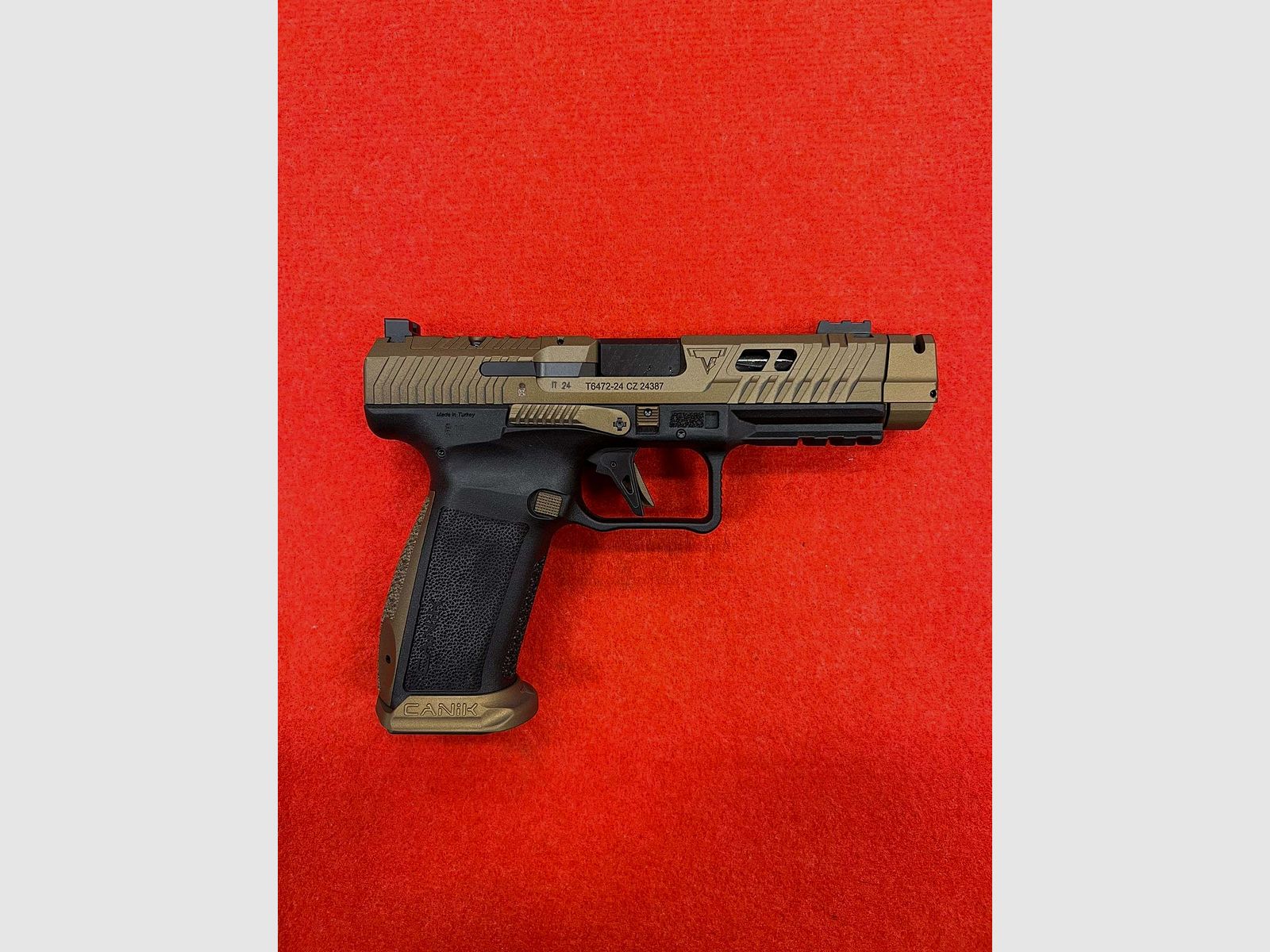 Canik Pistole TTI Combat Tarant Tactical Slide Bronze Kal.9×19, Bild 4 von 6