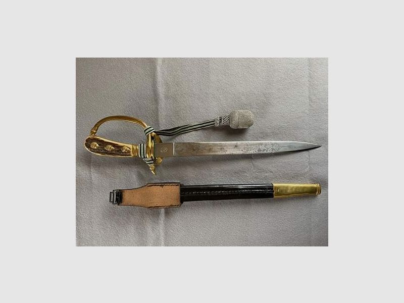 Original Hirschfanger III Reich Carl Eickhorn Solingen 