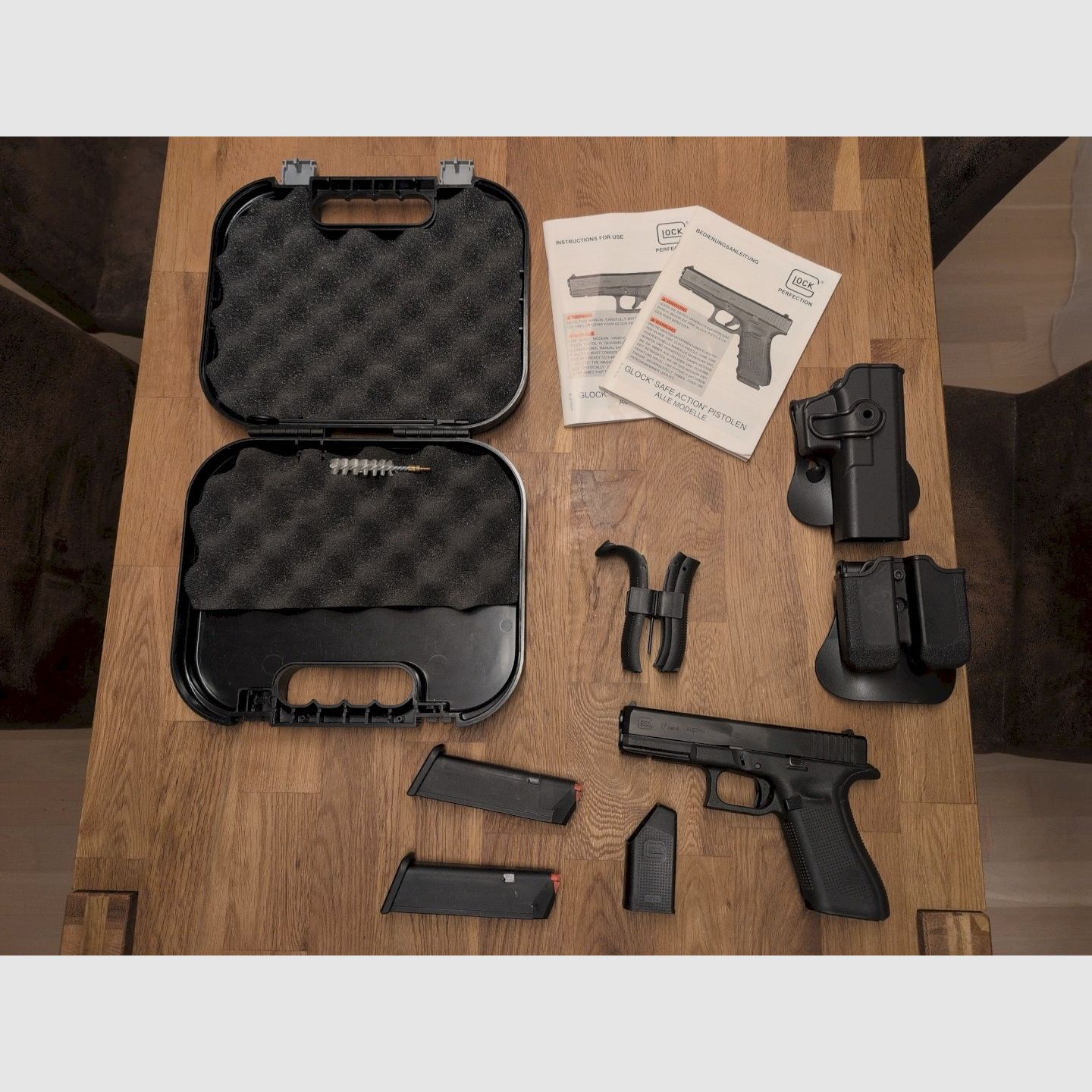 Glock 17 Gen 5 Neu, Fullset inkl. Holster