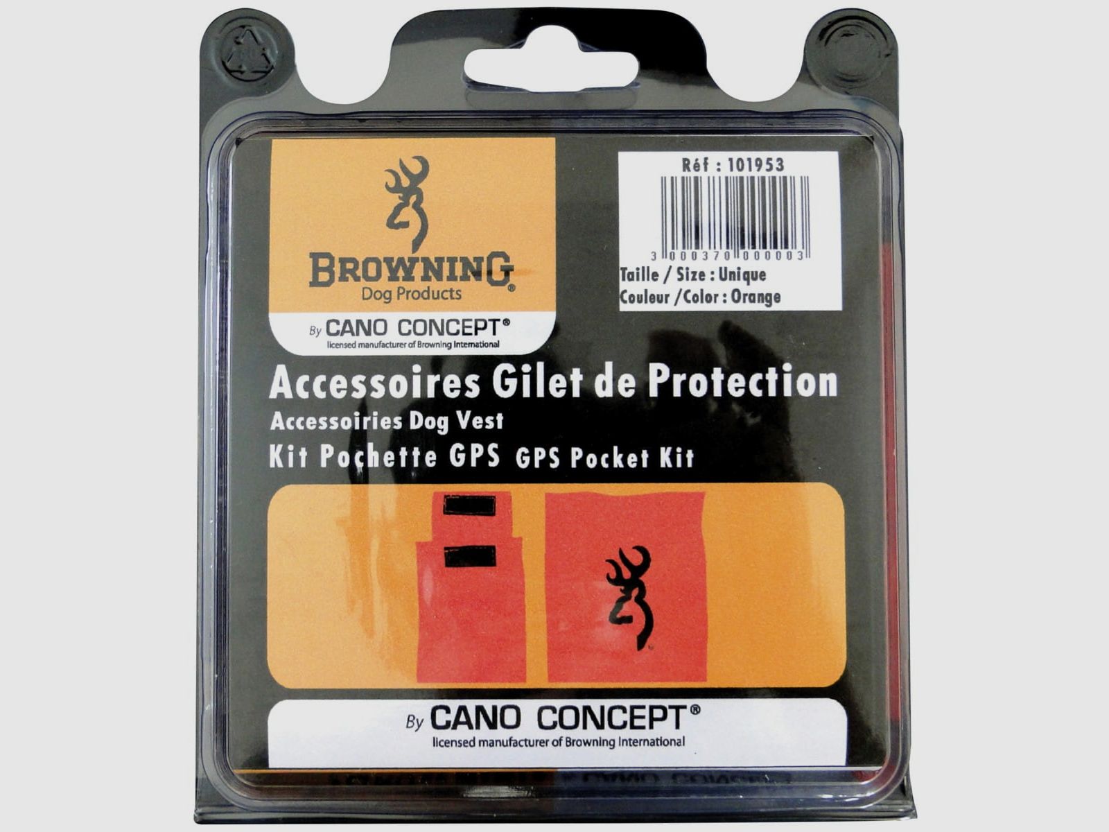 GPS-Tasche - für Browning Hundeschutzwesten