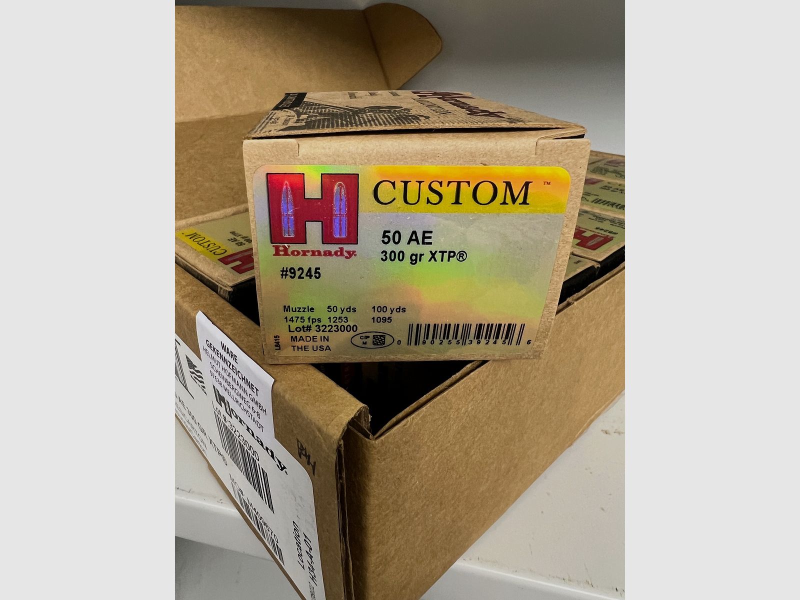 50AE 300 gr XTP Hornady