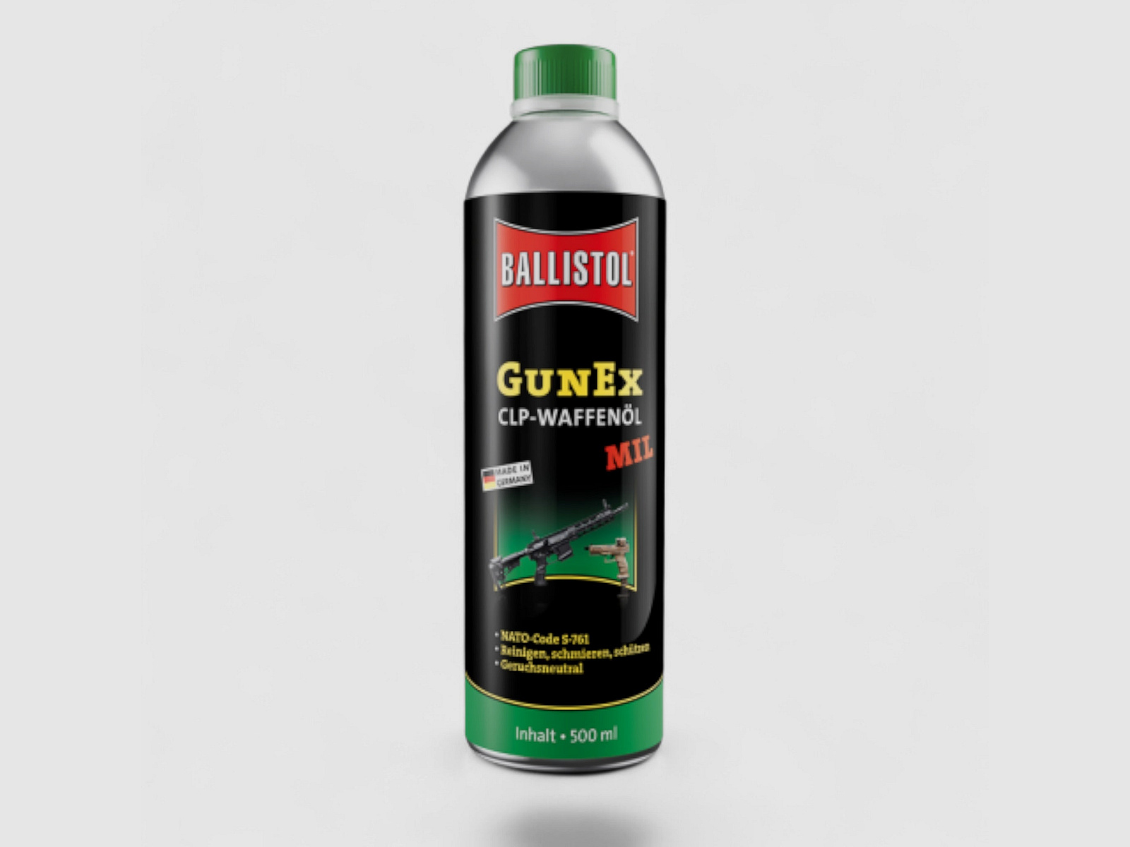 Ballistol GunEx MIL CLP-Wapenolie
