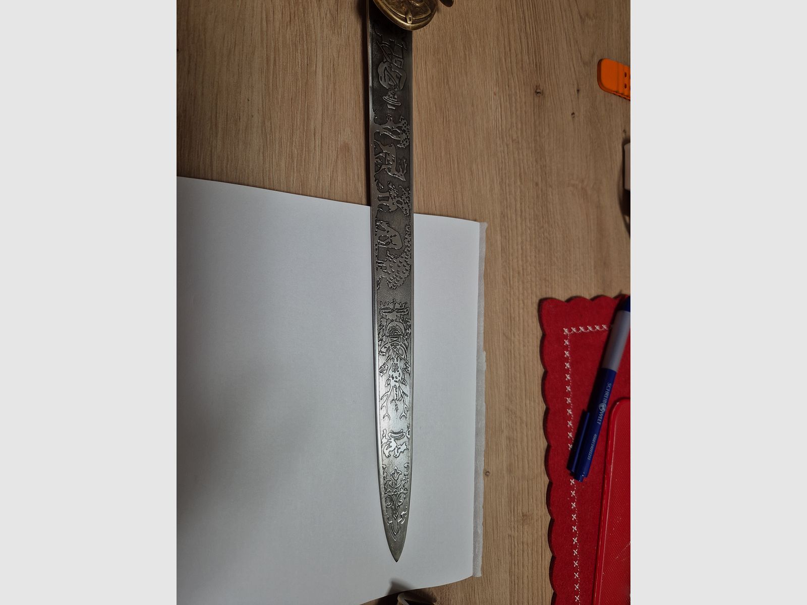 Honorary stag knife Solingen for sale complete...