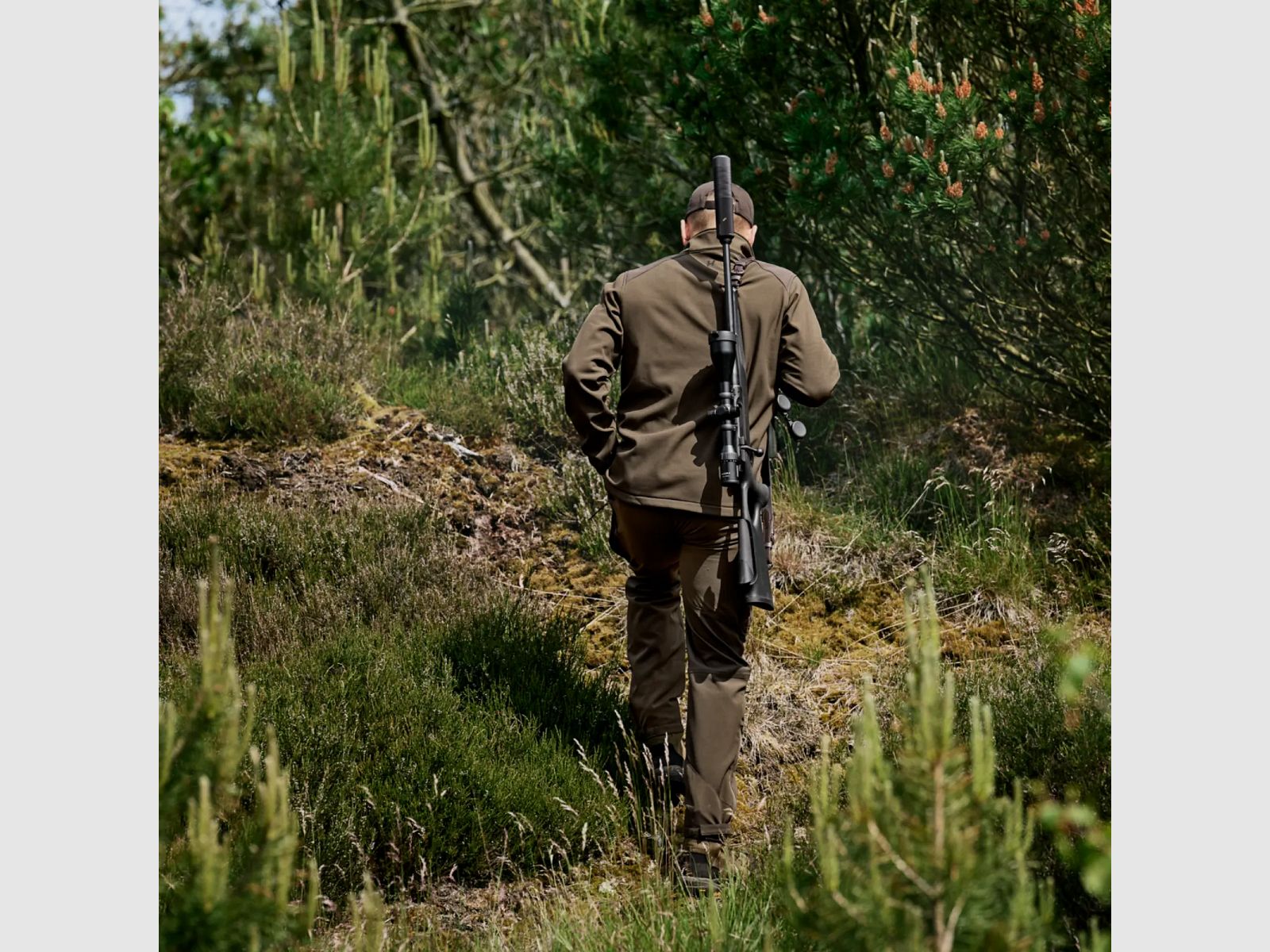 Härkila Softshell Jacket Scandinavian (Willow Green/Shadow Brown)