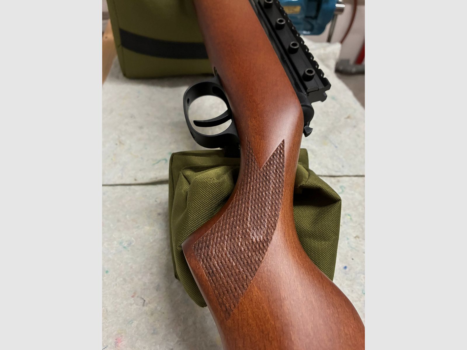 Luftgewehr Diana 31 T06 Luxus-Holzschaft mit Hawke ZF - wie 34 / 35