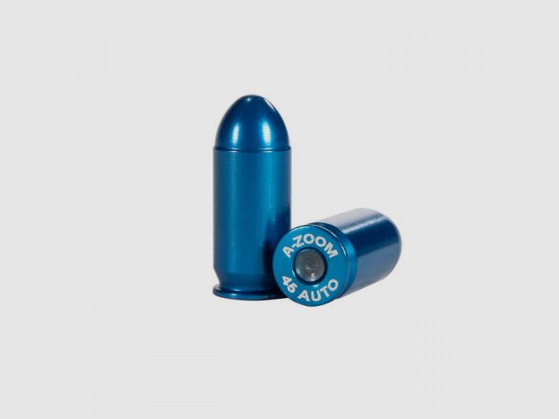 PUFFERPATRONE ALU .45ACP/.45AUTO - A-ZOOM BLUE