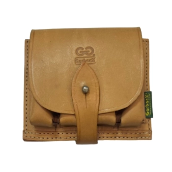 Leather shotshell pouch
