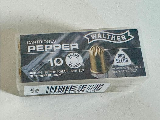 Walther Pfefferpatronen 9 mm R. PV