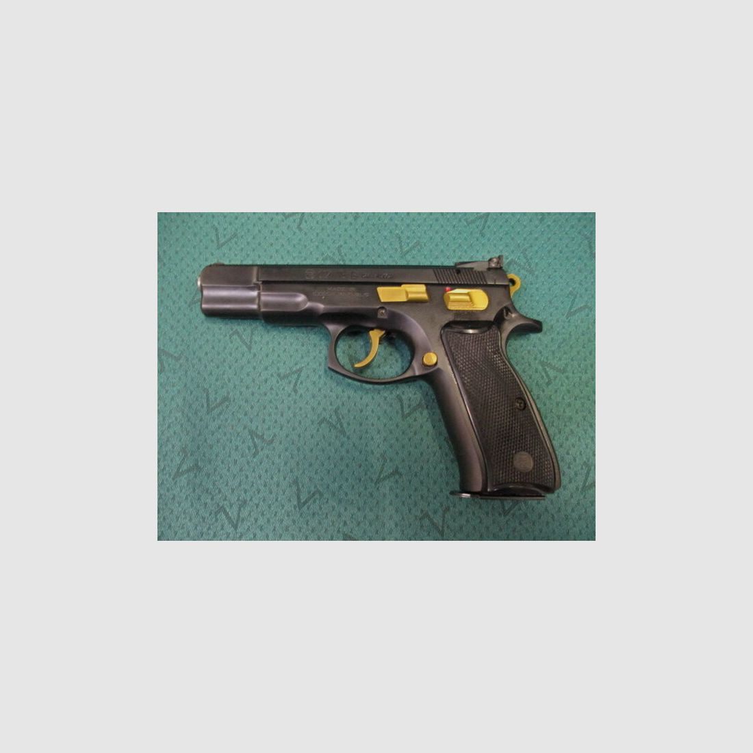 Pistole 9mmLuger CZ75 Frankonia-Sport mit verstellbarer Visierung CZ75