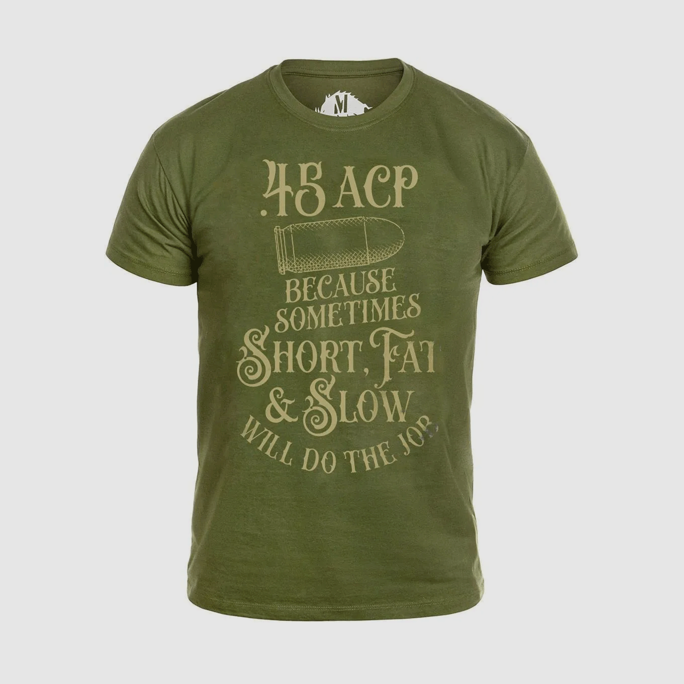 WAR HOG – T-SHIRT – .45 ACP Grün