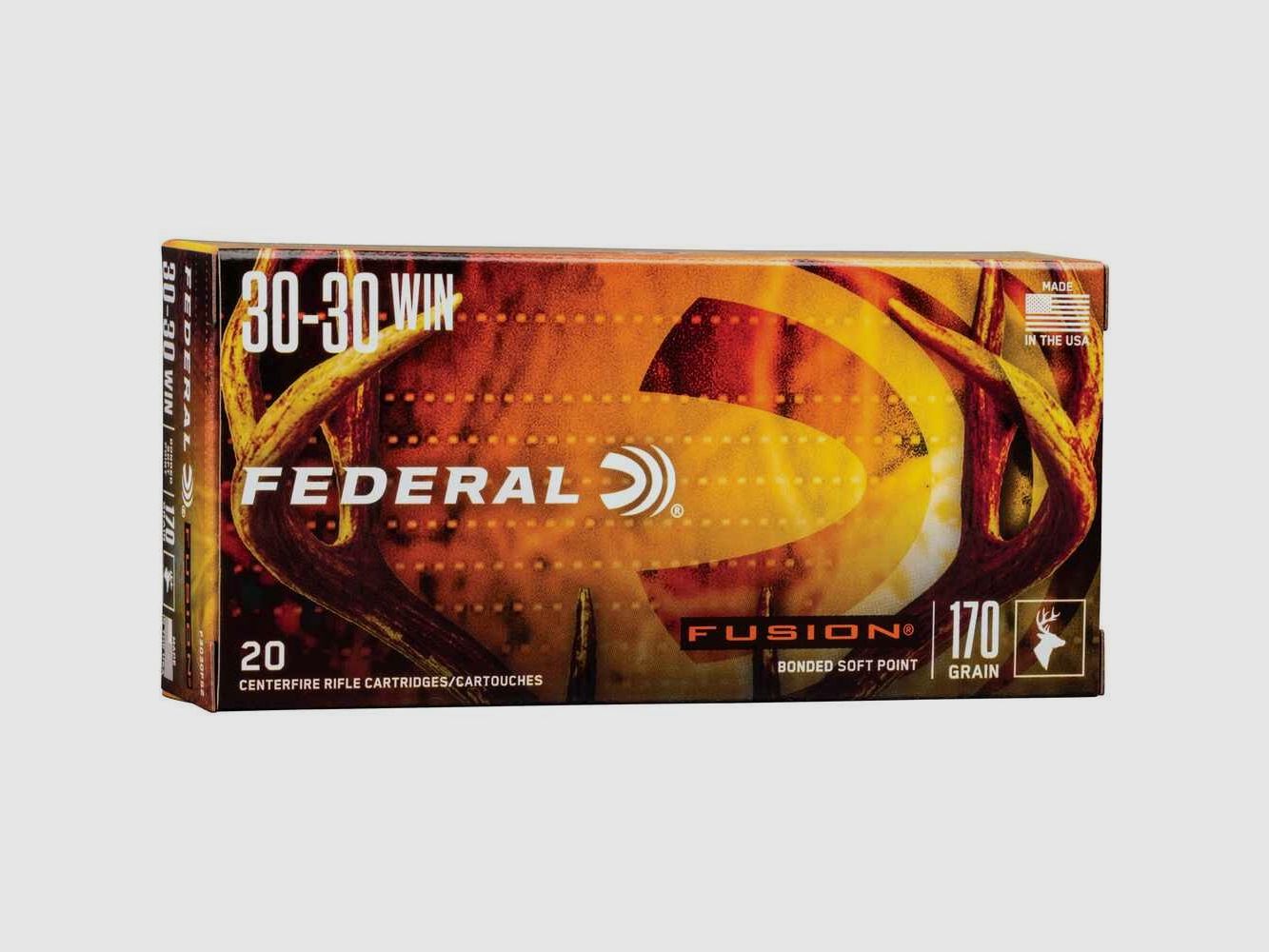 .30-30 Win. Fusion 170 grs. Federal Ammunition