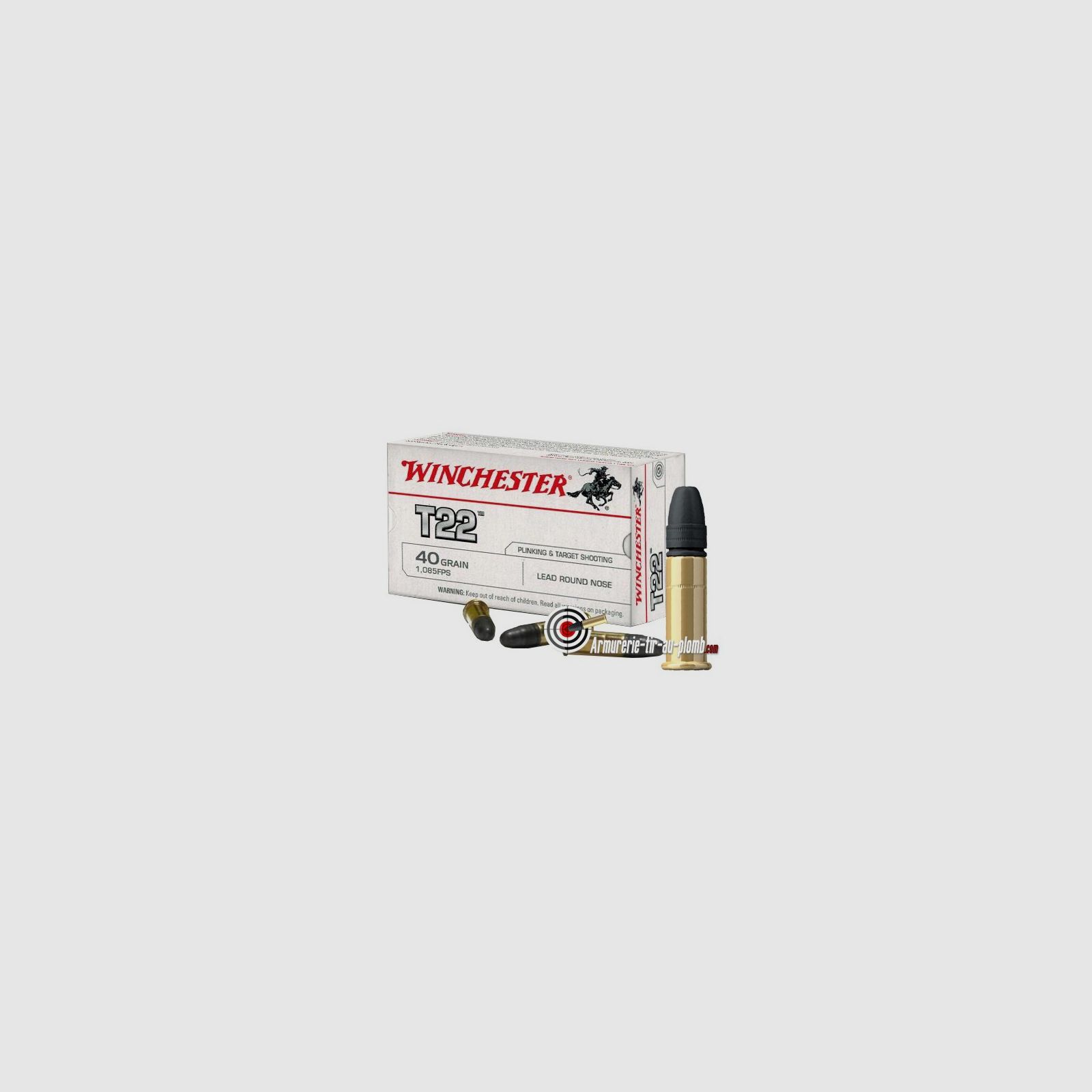 Cartuchos Winchester .22 LR - T22, imagen 1 de 2