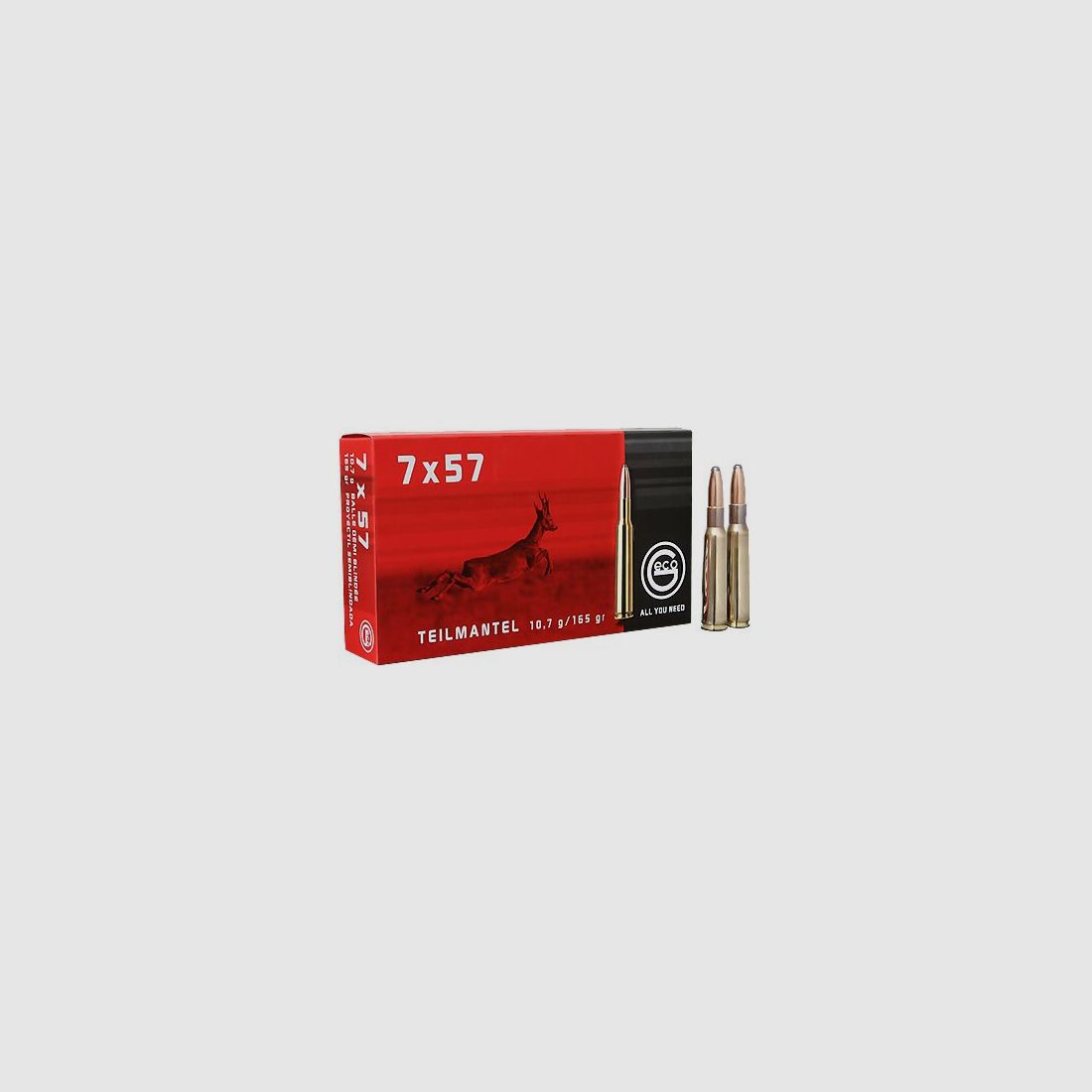 Geco Teilmantel 165grs - 20Stk