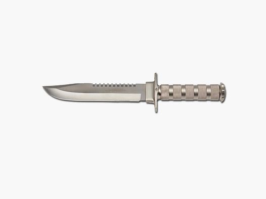 Haller Haller Survivalmesser silberfarben