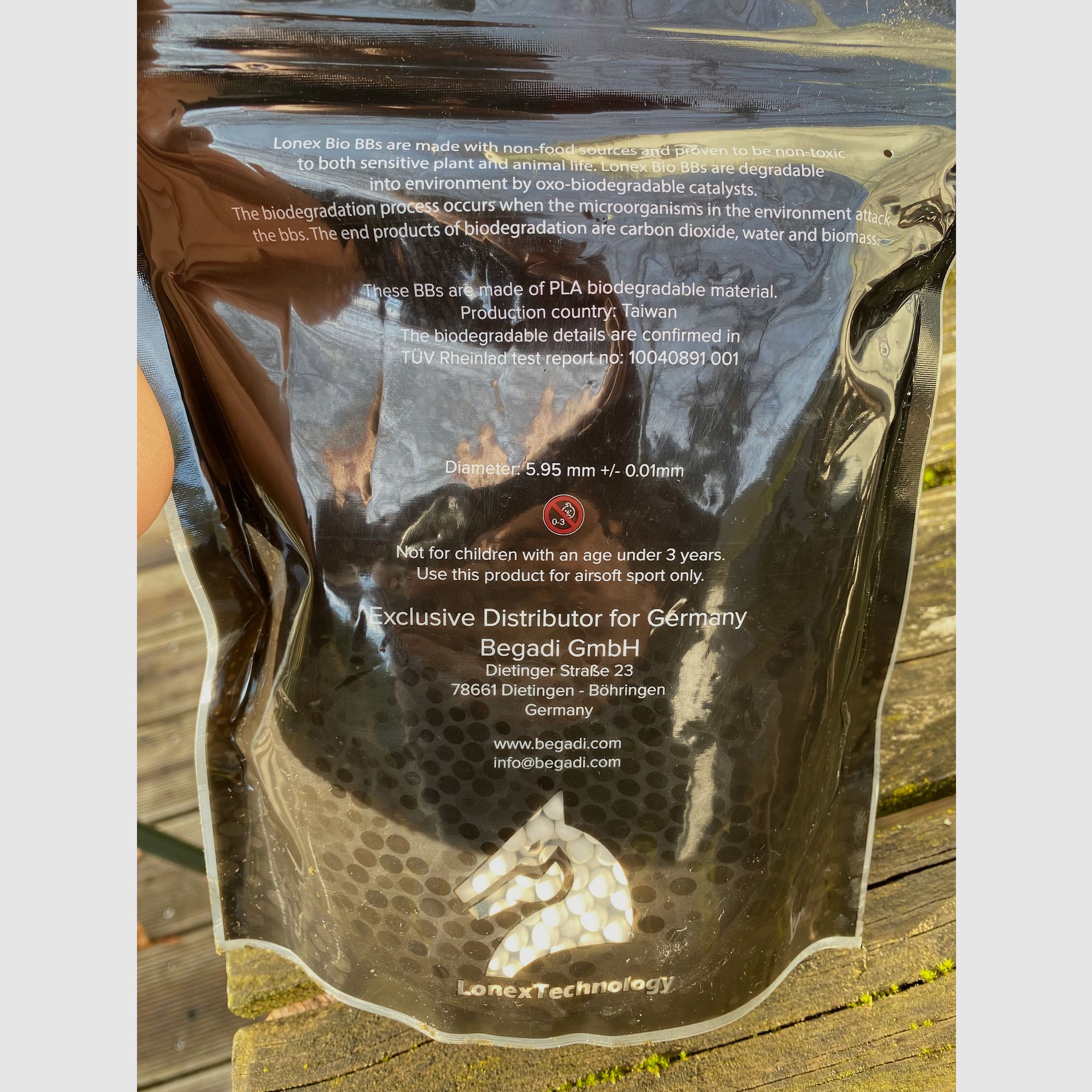 Lonex (Begadi) 0,30g Bio BBs 3.300 Schuss