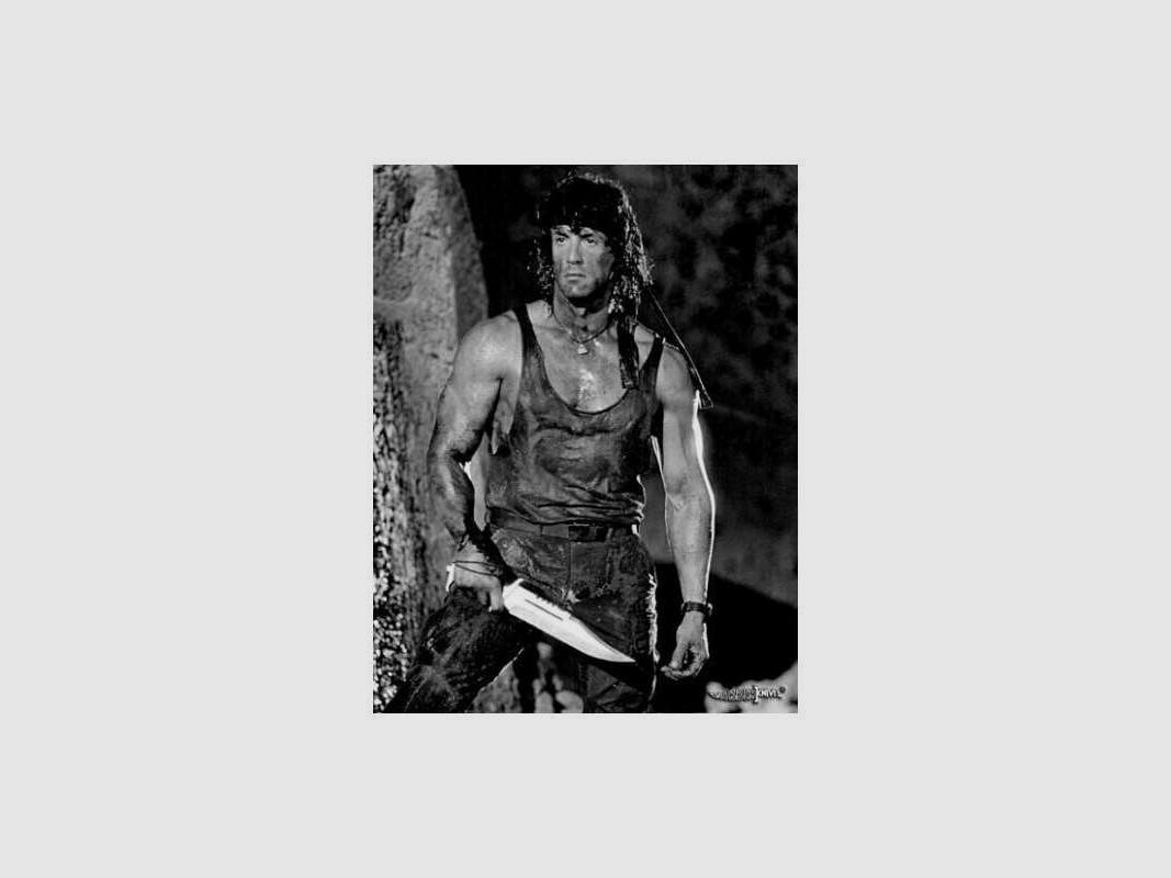 Rambo 3 Bowie Messer Standard Edition Hollywood Collectibles