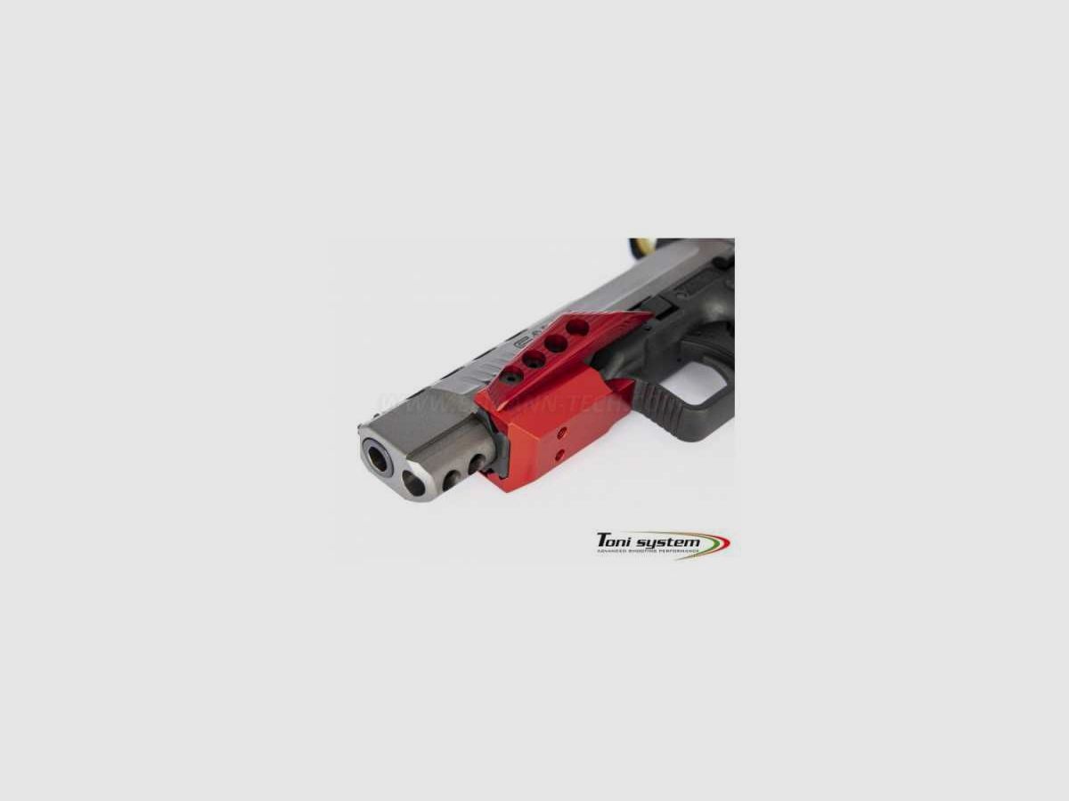 TONI SYSTEM CALCAK Peso del telaio per Canik TP9 SFX, Colore: Blu, immagine 1 di 3