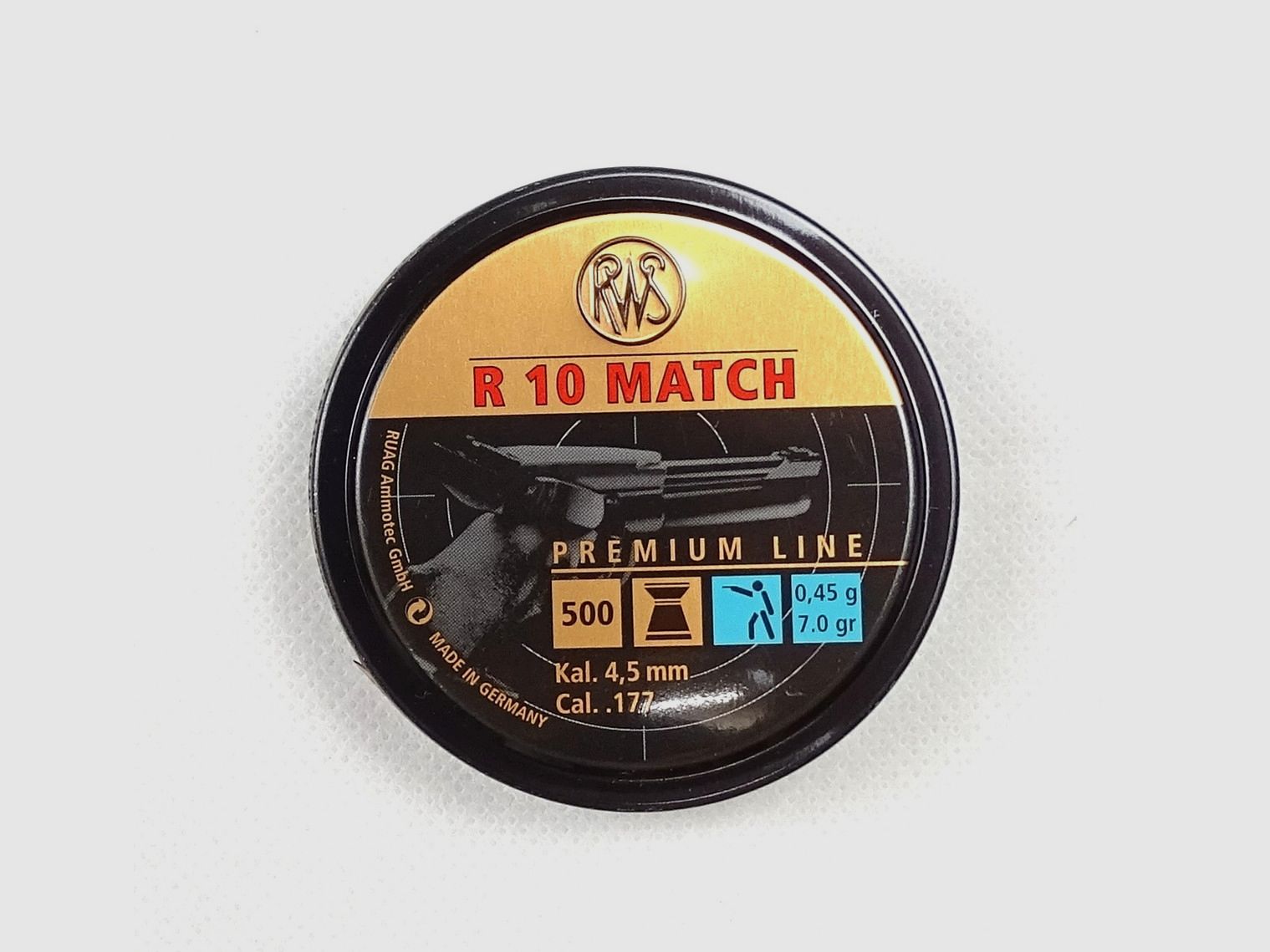 RWS R10 LP Match Średnica 4.49 - 1 puszka