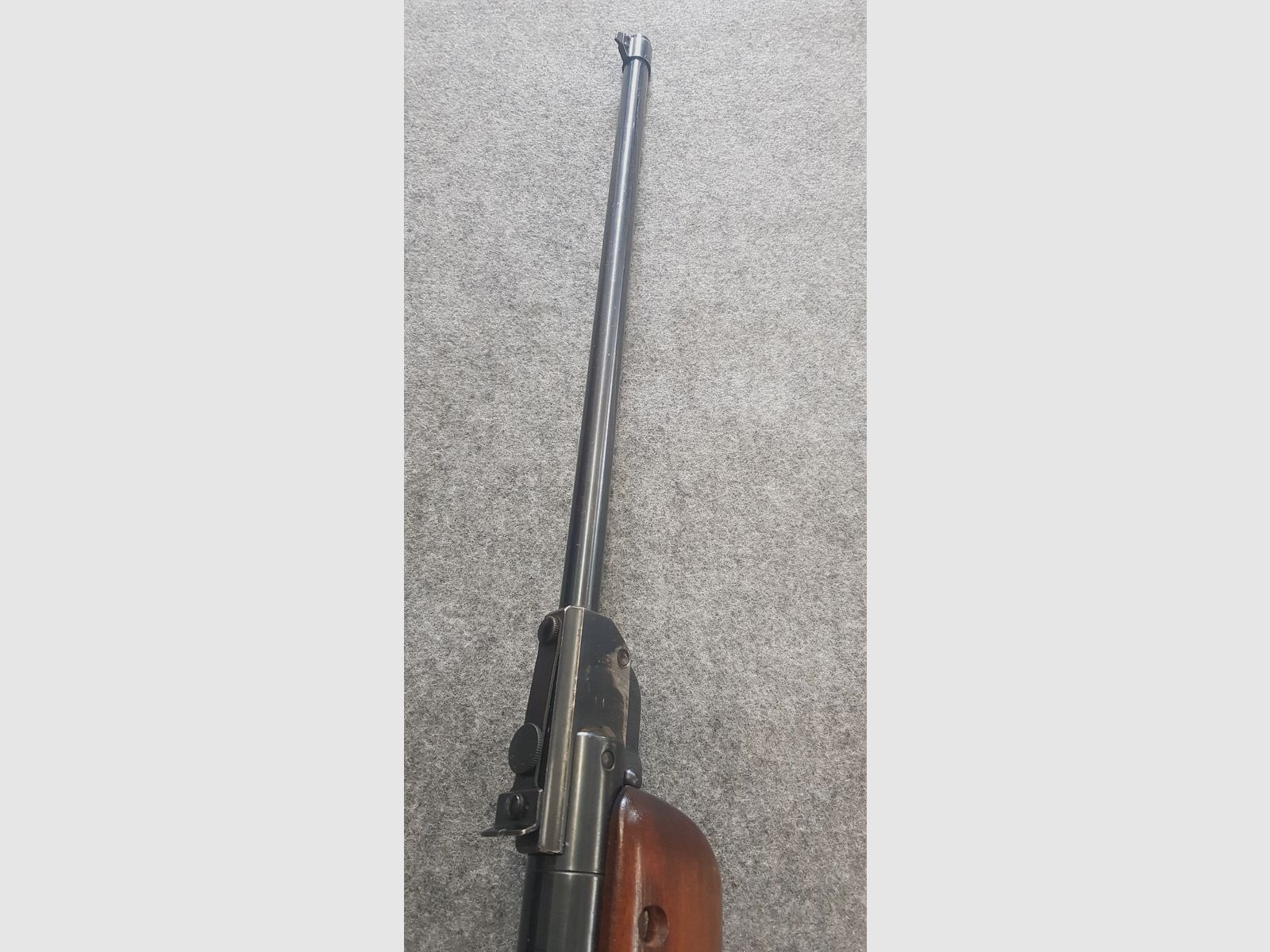Sehr altes Walther Mod. 51 Knicker Luftgewehr mit sehr kleiner Seriennummer ohne F-Zeichen aus den 50iger Jahren cal. 4,5mm Diabolo