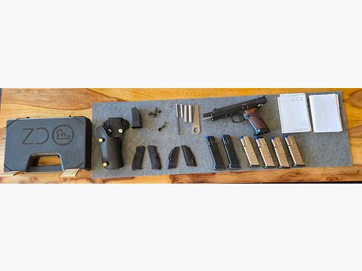 CZ75 Viper 6" et crosse de tir KPOS G2