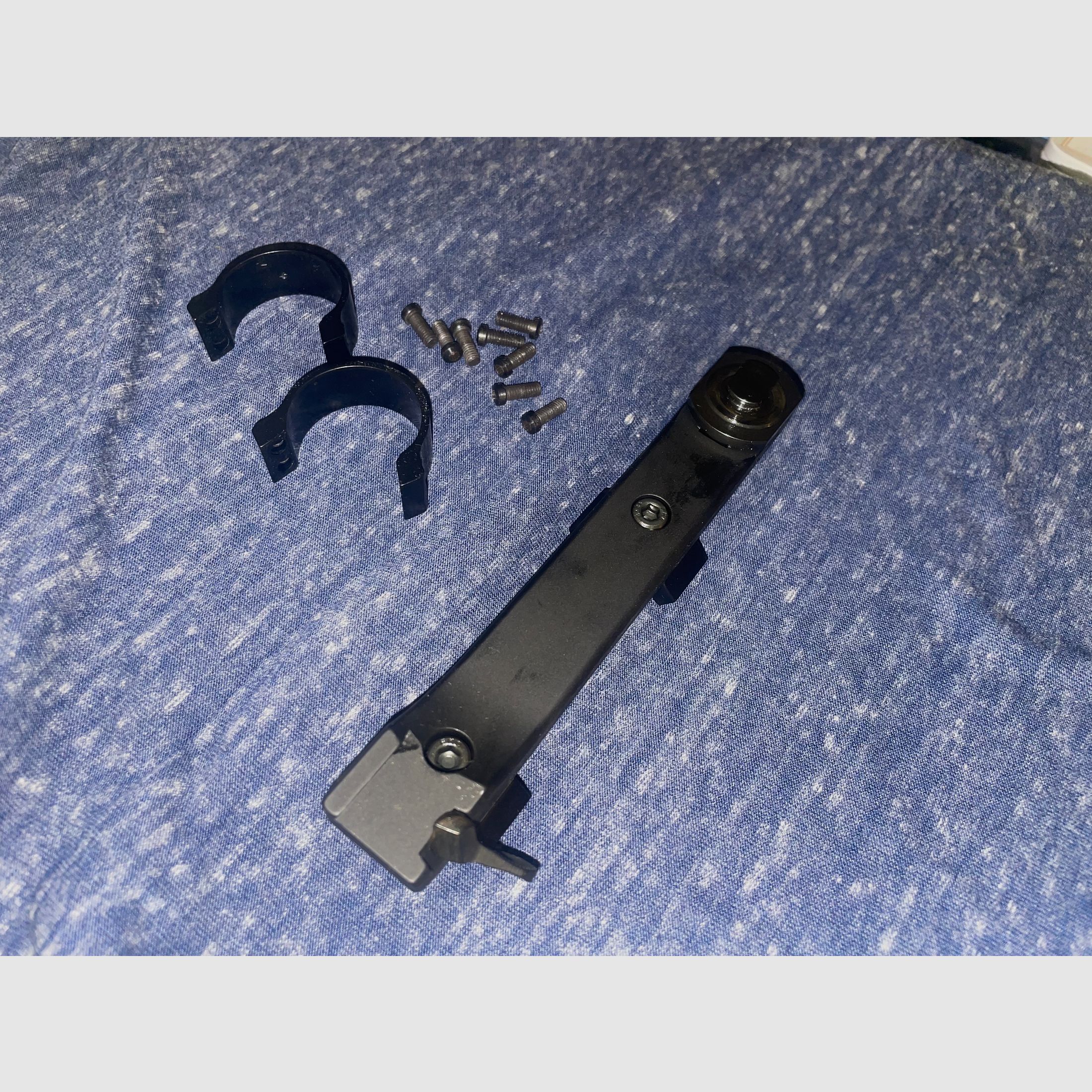 Brückenschwenkmontage für Mauser 98 mit 30mm Ringen