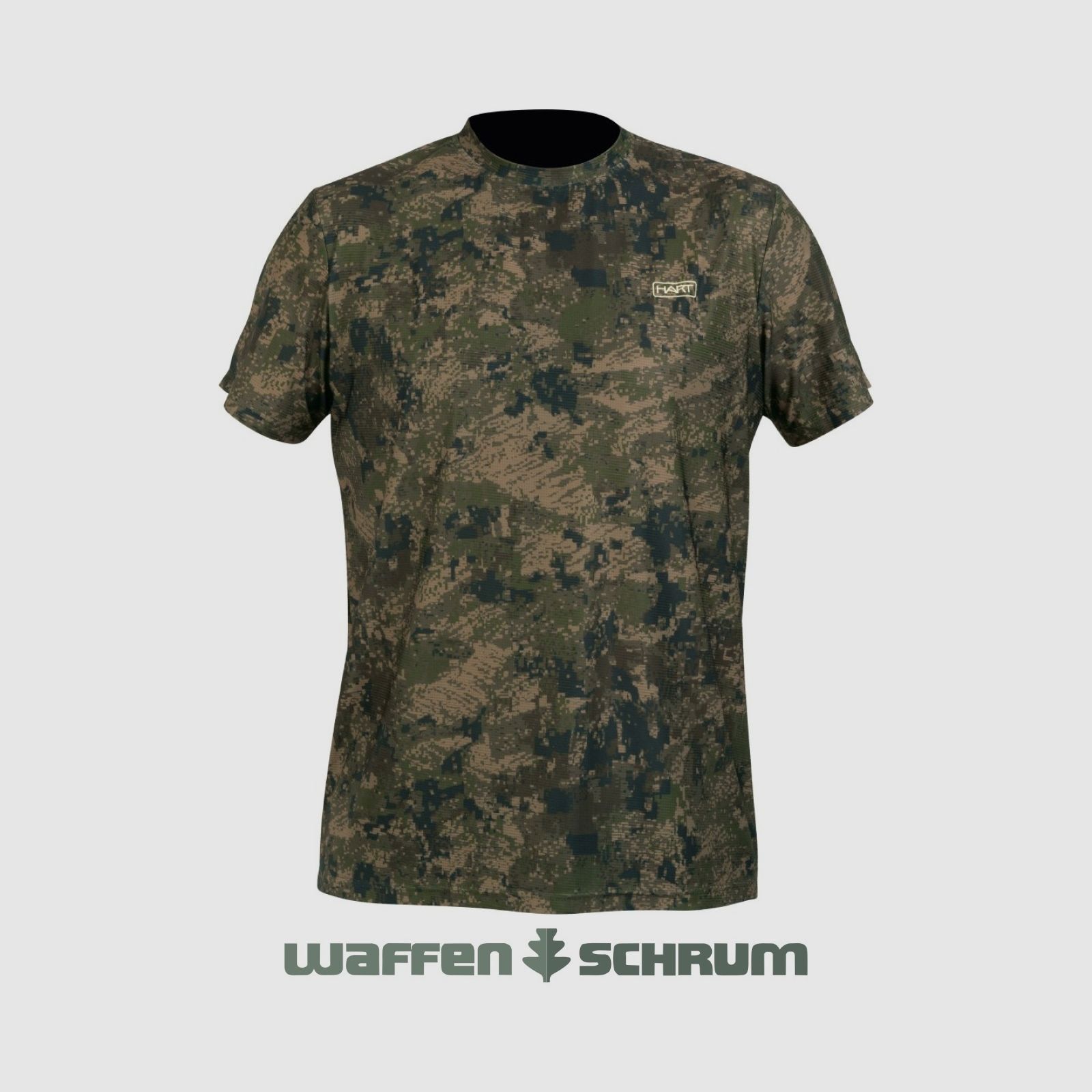 HART T-Shirt Ural Anti-Insekt Camouflage cover