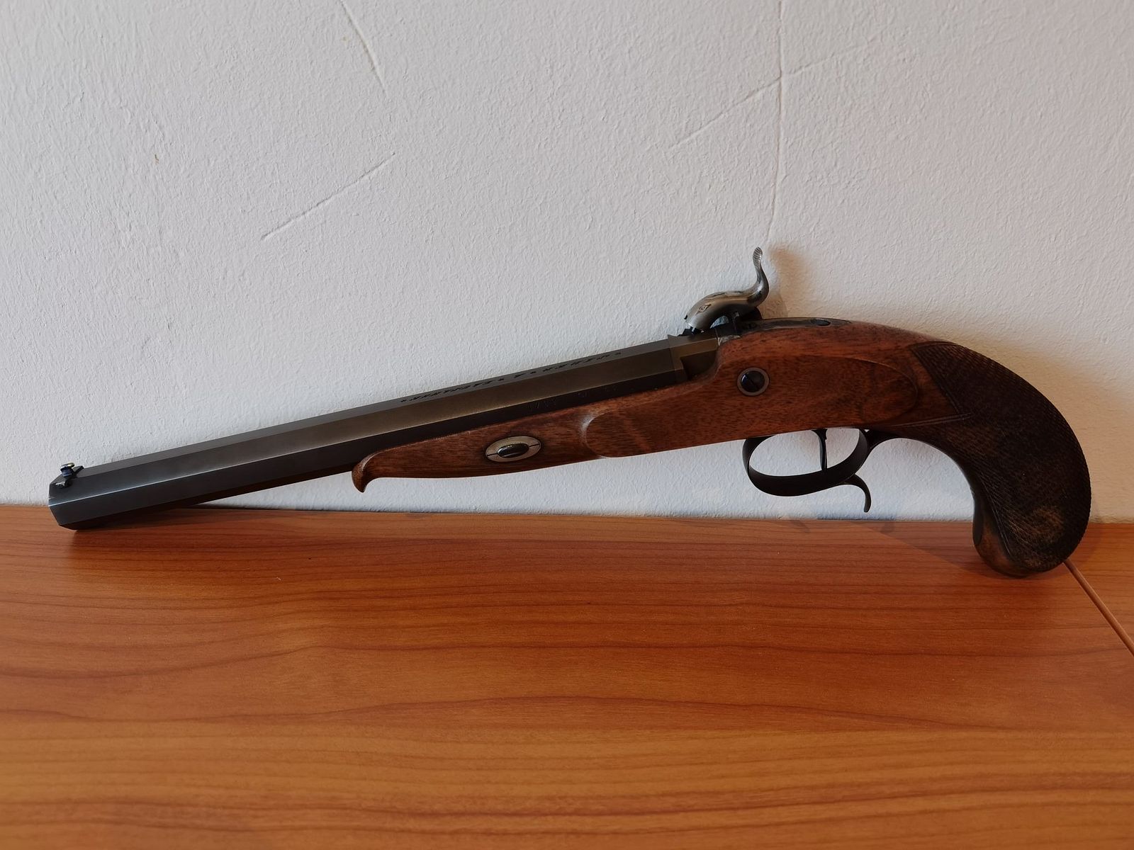 Pistola de avancarga Hege Siber Lausanne Cal. 33 Nr. 1799