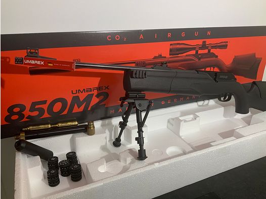 UMAREX 850 M2 (Hämmerli) avec beaucoup d'accessoires