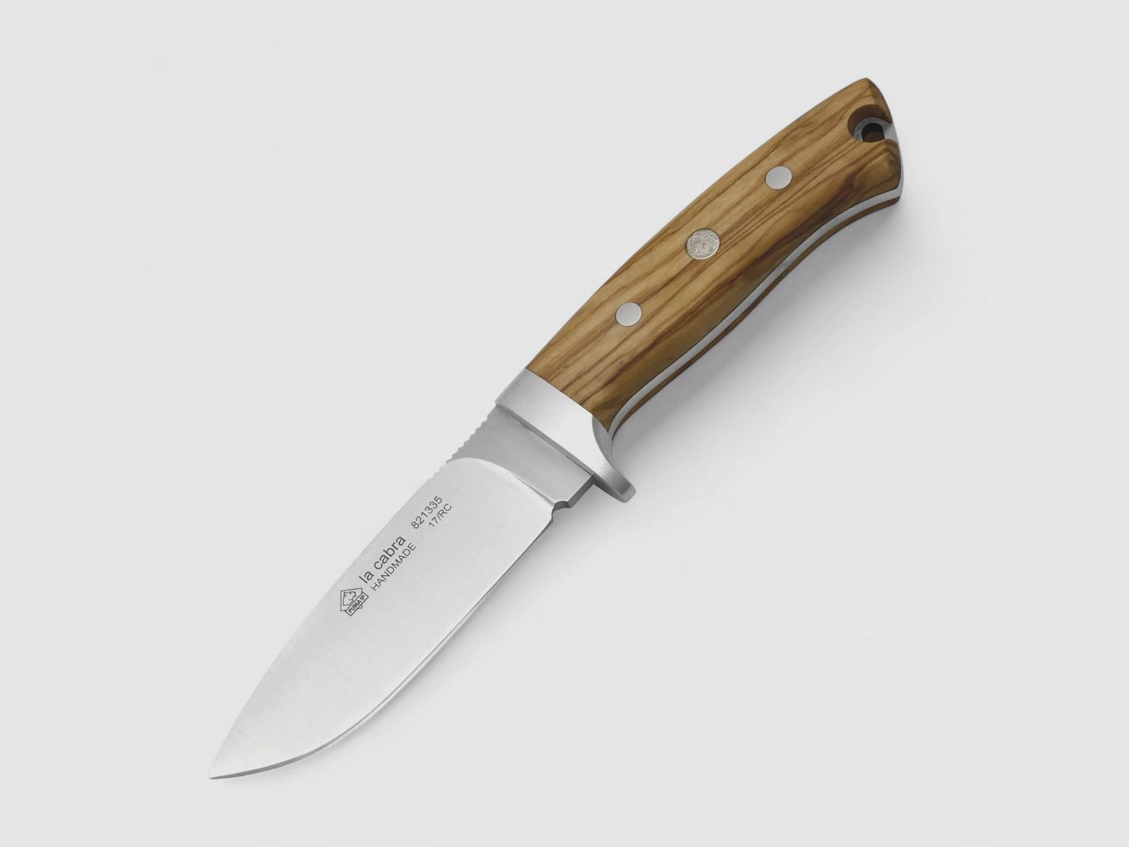 Cuchillo de Caza Puma IP La Cabra – Acero 440C y Madera de Olivo